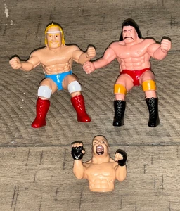 Figura de lucha libre vintage KO Knockoff marionetas de dedo/luchadores pulgares - Imagen 1 de 2