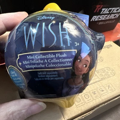 Disney Wish Mini Juguete de Peluche Coleccionable de 3 pulgadas en Wishing Star Blind Nuevo Foto 1 de 3