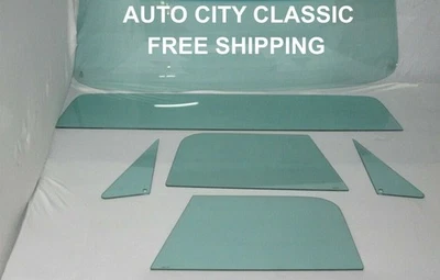 Ford Econoline Pickup Vidrio 1961-1967 Parabrisas Ventilación Puerta Plana Central Trasera Foto 1 de 3