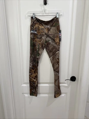 Seattle Seahawks NFL Majestic Zubaz Leggings Mujer’s Talla Pequeña Pantalones Camuflados Foto 1 de 4