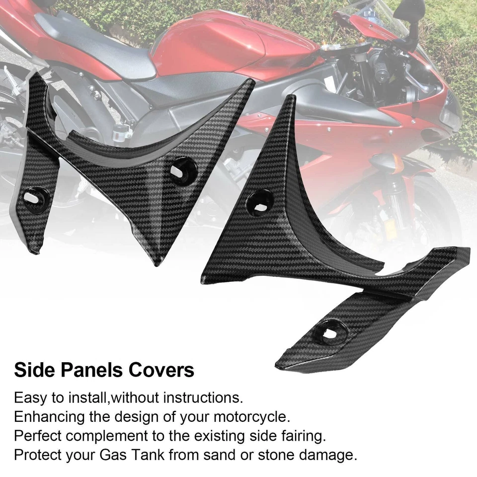 Inner Side Trim Panel Cover Fairing Cowl for Yamaha YZF R1 2004-2006 Carbon A10 - Photo 1/4