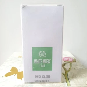 The Body Shop White Musk L'eau Eau De Toilette 60ml Spray Sealed FAST POSTAGE - Picture 1 of 7