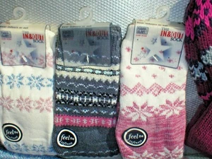 3 Pairs 'In & Out' Socks New $2 - Picture 1 of 2