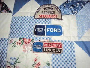 Boss Mustang Mach 1 Shelby Cobra Pantera Torino Cougar Rare Service Patches - Picture 1 of 1