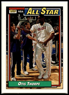 Otis Thorpe #124 1992 Topps ALL STARS Rockets B0126A - Изображение 1 из 2