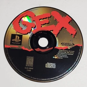 GEX (Sony PlayStation 1, PS1, 1996) Disc Only TESTED Combined Shipping - Picture 1 of 2