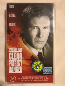 Clear and Present Danger - VHS (1994) Harrison Ford - Bild 1 von 3