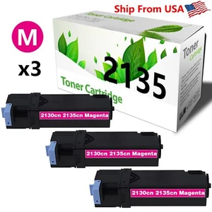 (3PK,Magenta) 2135 330-1392 Toner Cartridge for 2130 Printer - Picture 1 of 2