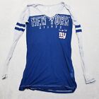 NY Giants Fan for Life NFL kleine langärmelige Passform Damen Shirt Oberteil New York Logo