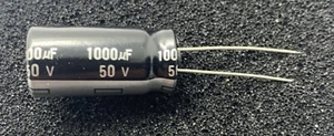 1000uf 50v Panasonic Capacitor X2 12.5mm x 25mm ECA-1HHG102 Uk Seller Free P+P - Picture 1 of 5