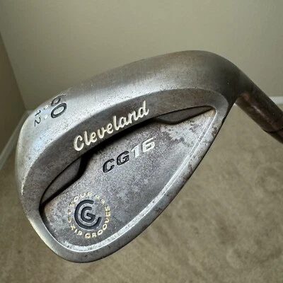 Cleveland CG16 Wedge 60 deg 12 Bounce Tour Zip Grooves Tour Steel Shaft - Image 1 of 4
