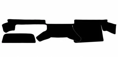 Cubierta de tablero de gamuza Sedona personalizada para Jeep Wrangler 1997-2006 0046-0 Foto 1 de 4