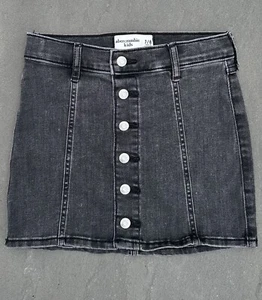 Abercrombie Kids Girls Skirt Size 7/8 Extra Small Jean Skirt Adjustable Waist XS - Picture 1 of 4