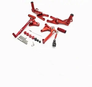 Foot peg Rearset Footpeg Pedal For Benelli For TNT125 TNT135 2016-2018 2020-2022 - Picture 1 of 7