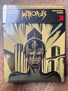 Metropolis w. Steelbook FuturePak (Blu-ray, 1927, EU Import, Region Free) *NEW* - Picture 1 of 6
