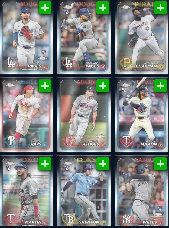 [DIGITAL] Topps Bunt - Topps Chrome Update Series 24 S1 - Base - Pick - Image 1 of 1