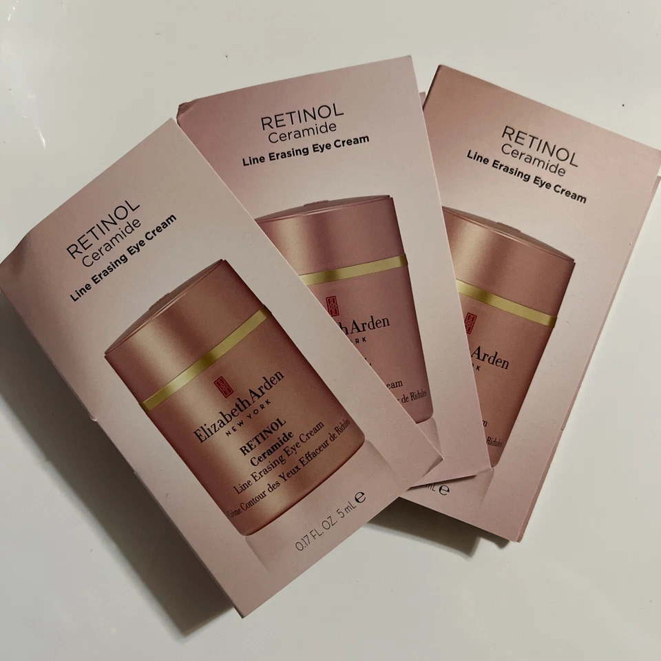Crema para ojos ELIZABETH ARDEN Ceramide Line Eraising paquete de 3 x 0,17 oz cada tubo Foto 1 de 1