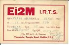 QSL  1938 Ireland   radio card