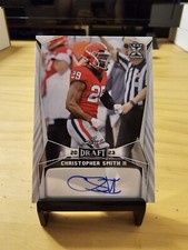 2023 Leaf Draft Chris Smith II XRC Auto #BA-CS1 (UGA) (Raiders) 