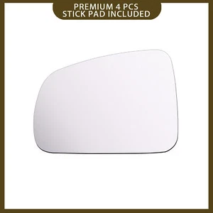 Mirror Glass Replacement For 2007 2008 Pontiac Grand Prix Driver Left Side Flat - Foto 1 di 9