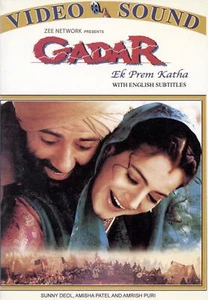 Gadar - Ek Prem Katha / Sunny Deol, Amisha Patel, Amrish Puri / Bollywood DVD - Picture 1 of 2