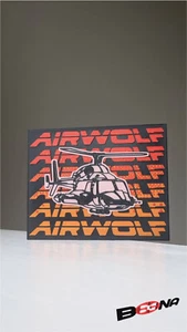  AIRWOLF   logo display  Beena Studio - Picture 1 of 2