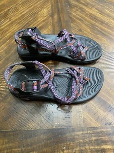 Chacos Women's Z Boulder X2 Purple Red Black Sandals Size 7 - Picture 1 of 5