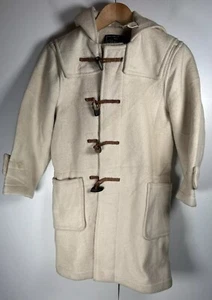 Abrigo de Lona Gloverall Niños 8 Años Crema Con Capucha Para Harrods - Imagen 1 de 11