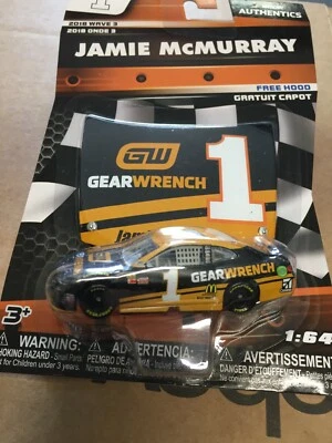 Llave de cambios 1:64 Action Jamie McMurray #1 2018 Chevy Camaro Foto 1 de 4