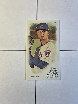 Yu Darvish 2019 Topps Allen & Ginter MINI #371 Chicago Cubs - Image 1 of 2
