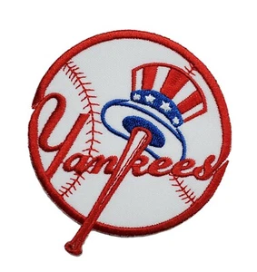 New York Yankee's World Series MLB Baseball Embroidered Iron On Patch - Picture 1 of 8