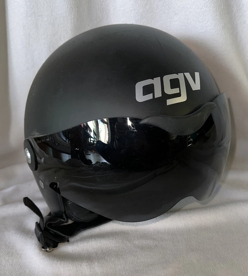 AGV Dragon DOT Lazer 骑手露脸摩托车头盔带遮阳板 S 6 7/8-7 — 第 1/4 张图片