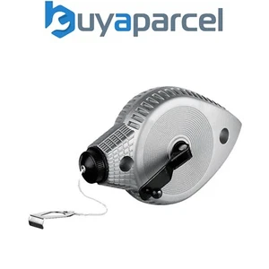 Stanley 0-47-100 Chalkomatic Chalk Line 30m 100ft Aluminium Body STA047100 - Picture 1 of 1