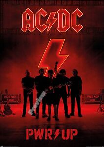 ACDC Power Up 2020 Heavy Metal Hard Rock Best Print Poster Wall Art Picture A4 +