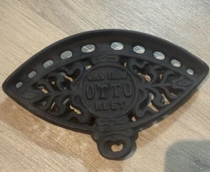Otto Gas Iron Rest Vintage - Picture 1 of 2