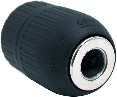 Portabrocas sin llave HFS(R) taladros de 3/8 pulgadas con 24 ejes de montaje de rosca UNF Foto 1 de 4