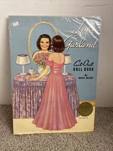 1989 Judy Garland Paper Doll Cut Out Doll Book By Queen Holden  Uncut - Picture 1 of 2