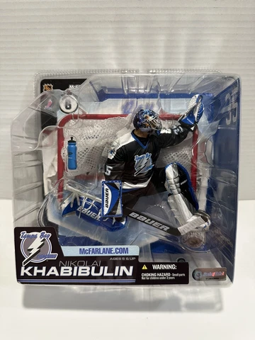 Nikolai Khabibulin Series 6 Variant Chase Home Black NHL Tampa Bay McFarlane NIB Cover
