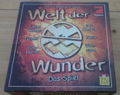 12656. Welt der Wunder  -  Spiel Spass  -  Pro 7 - Bild 1 von 2