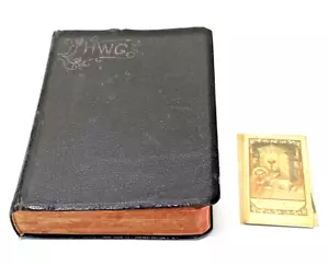 Vintage LA SACRA BIBBIA versione standard riveduta 1953 Thomas Nelson & Sons pelle - Foto 1 di 12