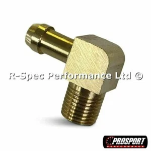 1 x Brass Angled Hose Connector MAC 3 Port Boost controller Solenoid Valve Turbo - Picture 1 of 3