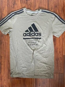 Adidas ULTIMATE 2.0 climalite Green ShortSleeve Athletic T-Shirt Mens Size Small - Picture 1 of 3