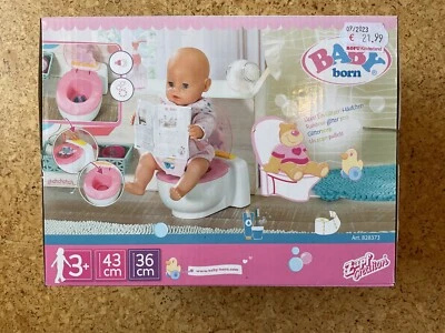 Puppe Baby Born - Zapf creation - Bad Toilette m. Geräusche - NEU OVP - Bild 1 von 3