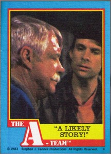 1983 Topps The A-Team #16 A Likely Story