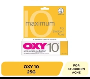 2 XPacks:Oxy 10 Acne Treatment Lotion BenzoylPeroxide 10% 10G - Picture 1 of 8