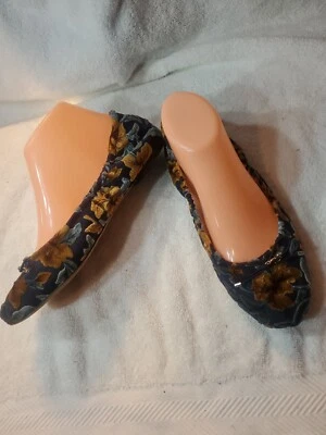 ZAPATOS/BALLET/PLANOS SAM EDELMAN FELICIA BROCADO TALLA 8/8.5/EU 38.5 DAMAS/MUJERES Foto 1 de 4