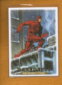 Daredevil 2024 SkyBox Marvel Masterpieces ’92 Platinum Canvas #12 - Picture 1 of 2