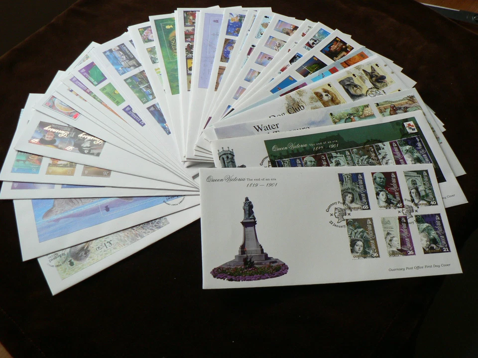 Guernsey First Day Covers : 2001 - 2005, Sold Individually, No Address - Image 1 of 1