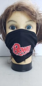 Bowie CUSTOM 100% COTTON FACE MASK - Picture 1 of 3
