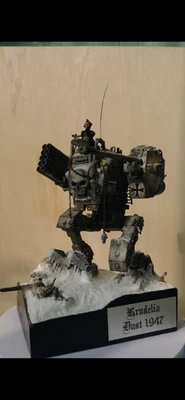 Dust Paolo Parente's Meck resin diorama painted 1/35 vintage - Immagine 1 di 4